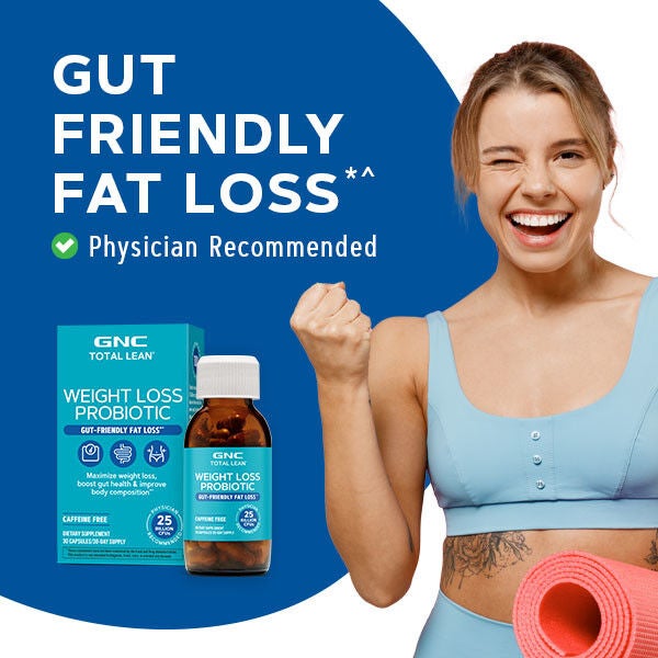 GNC Total Lean® - Weight Loss Probiotic - 30 Capsules (30 Servings